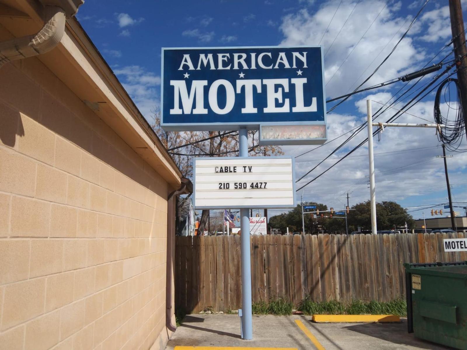 American Motel San Antonio Exterior foto